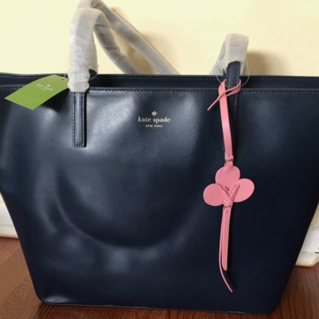 Black Kelsey Kate Spade Tote Bag - Nwt- Navy